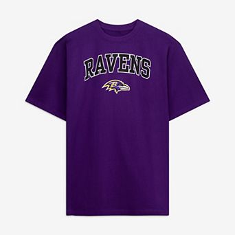 Men's Fanatics Purple Baltimore Ravens Big & Tall Arch Logo T-Shirt