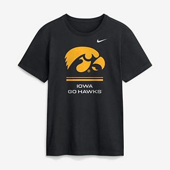 Men's Nike Black Iowa Hawkeyes 2026 Sideline Dri-FIT T-Shirt