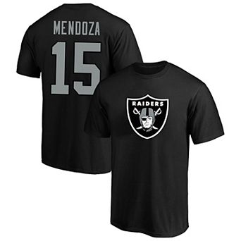 Men's Fanatics Fernando Mendoza Black Las Vegas Raiders Big & Tall Player Name & Number T-Shirt