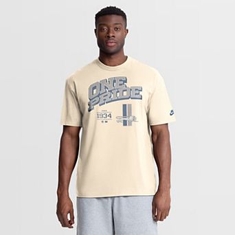 Men's Nike Natural Detroit Lions Vintage Mod Blown Away Max90 T-Shirt