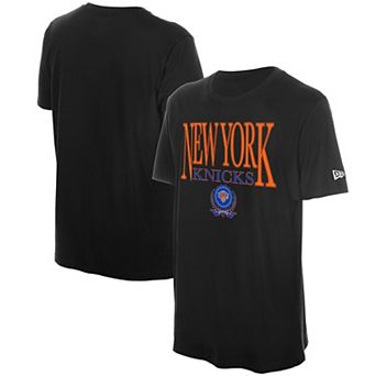 Men's New Era Black New York Knicks Wordmark T-Shirt