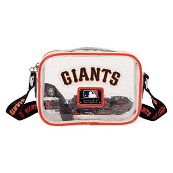 Loungefly San Francisco Giants Clear All Over Logo Crossbody Bag