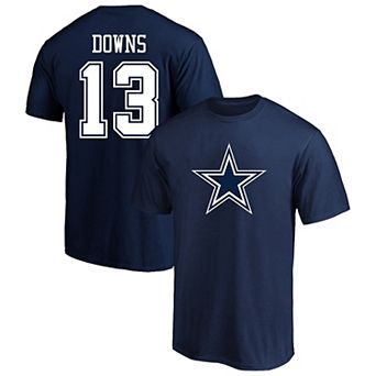 Men's Fanatics Caleb Downs Navy Dallas Cowboys Big & Tall Player Name & Number T-Shirt