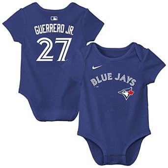 Newborn & Infant Nike Vladimir Guerrero Jr. Royal Toronto Blue Jays Name & Number Bodysuit