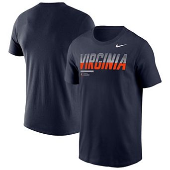 Men's Nike Navy Virginia Cavaliers 2026 Sideline Wordmark Legend Dri-FIT T-Shirt