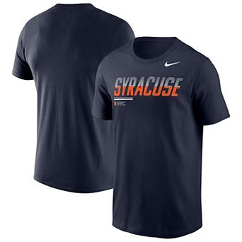 Men's Nike Navy Syracuse Orange 2026 Sideline Wordmark Legend Dri-FIT T-Shirt