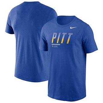 Men's Nike Royal Pitt Panthers 2026 Sideline Wordmark Legend Dri-FIT T-Shirt