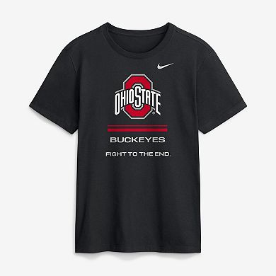 Men's Nike Black Ohio State Buckeyes 2026 Sideline Dri-FIT T-Shirt