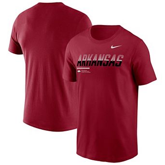 Men's Nike Cardinal Arkansas Razorbacks 2026 Sideline Wordmark Legend Dri-FIT T-Shirt