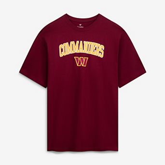 Men's Fanatics Burgundy Washington Commanders Big & Tall Arch Logo T-Shirt