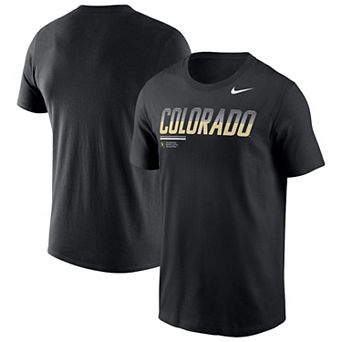 Men's Nike Black Colorado Buffaloes 2026 Sideline Wordmark Legend Dri-FIT T-Shirt