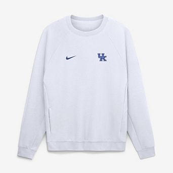 Men's Nike White Kentucky Wildcats Premium Performance Raglan Dri-FIT Sweatshirt