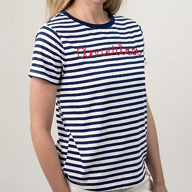 Club 76 Maritime Stripe American Tee