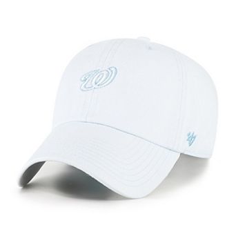 Women's '47 Light Blue Washington Nationals Pastel Clean Up Adjustable Hat