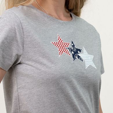 Club 76 Three Star Heather Tee
