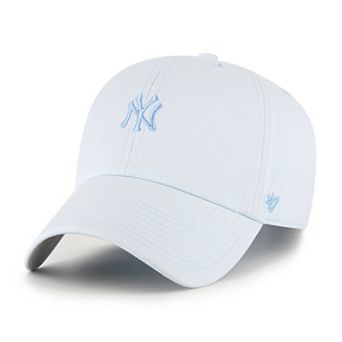 Women's '47 Light Blue New York Yankees Pastel Clean Up Adjustable Hat