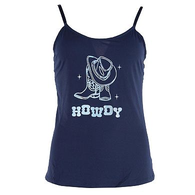 Spree Young Women's Cami Tank Top and Short Pajama Sleep Set