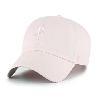 Women's '47 Light Pink Boston Red Sox Pastel Clean Up Adjustable Hat