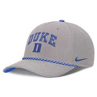 Unisex Nike Gray Duke Blue Devils Primetime Rise Rope Adjustable Hat