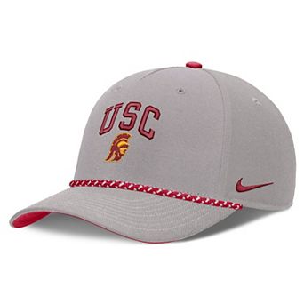 Unisex Nike Gray USC Trojans Primetime Rise Rope Adjustable Hat