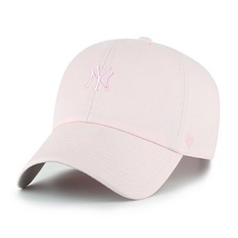 Women's '47 Light Pink New York Yankees Pastel Clean Up Adjustable Hat