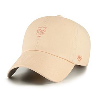 Women's '47 Orange New York Mets Pastel Clean Up Adjustable Hat