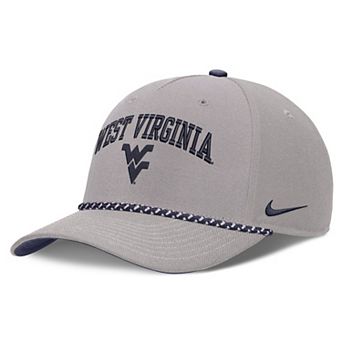 Unisex Nike Gray West Virginia Mountaineers Primetime Rise Rope Adjustable Hat