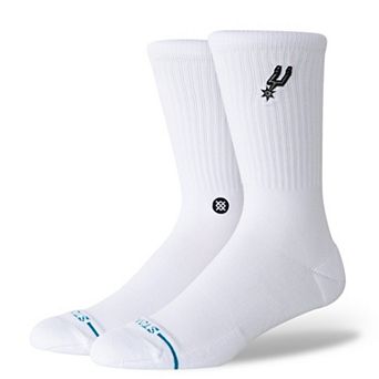 Unisex Stance San Antonio Spurs Crested Knit Crew Socks