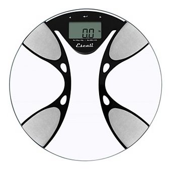 Escali Glass Body Fat and Body Water Digital Bathroom Scale
