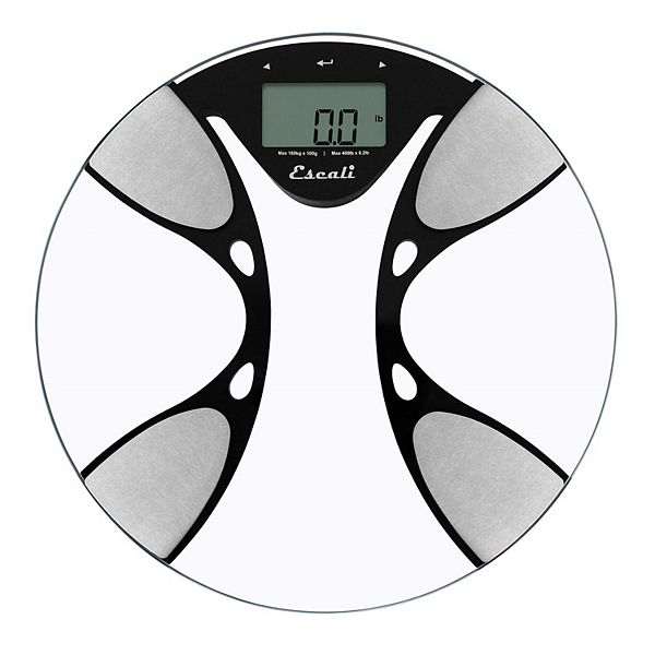 Digital Glass Bathroom Scale Clear - Escali