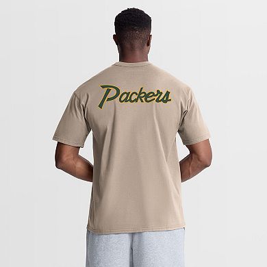 Men's Nike Sand Green Bay Packers Rewind Max90 T-Shirt