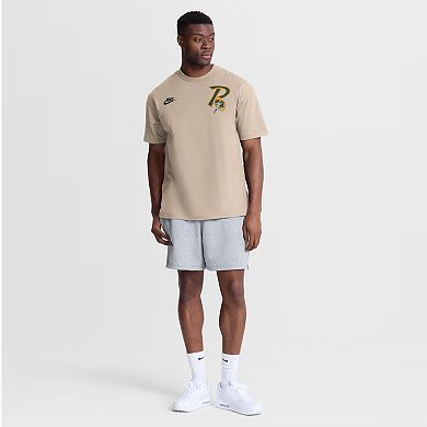 Men's Nike Sand Green Bay Packers Rewind Max90 T-Shirt