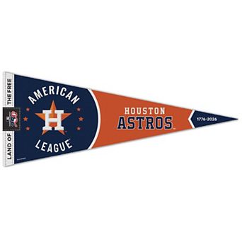 "WinCraft Houston Astros 12"" x 30"" America 250 Premium Pennant"