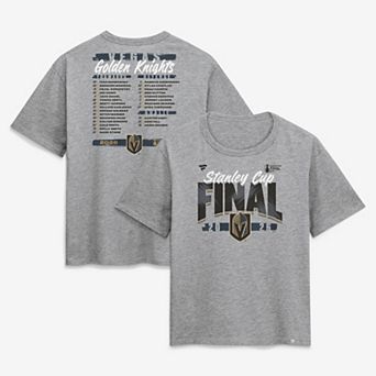 Women's Fanatics Heather Gray Vegas Golden Knights 2026 Stanley Cup Final Roster T-Shirt