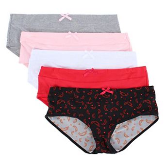 Spree Women's Comfort Hipster Panty (5 Pack)