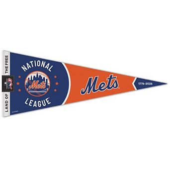 "WinCraft New York Mets 12"" x 30"" America 250 Premium Pennant"