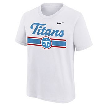 Youth Nike White Tennessee Titans Pass Rusher T-Shirt