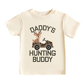 The Juniper Shop Daddy's Hunting Buddy Toddler Short Sleeve Tee