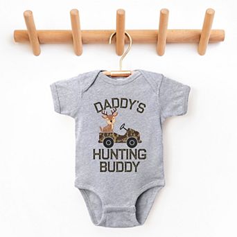 Daddy's Hunting Buddy - Infant Short Sleeve Graphic Bodysuit
