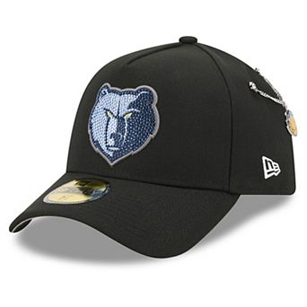 Men's New Era Black Memphis Grizzlies 2026 NBA Draft On-Stage Crystal A-Frame 59FORTY Fitted Hat