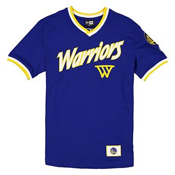 Unisex New Era Royal Golden State Warriors Sport Classics Capsule V-Neck Fashion Jersey