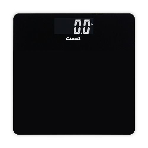 Escali Colored Square Digital Bathroom Scale