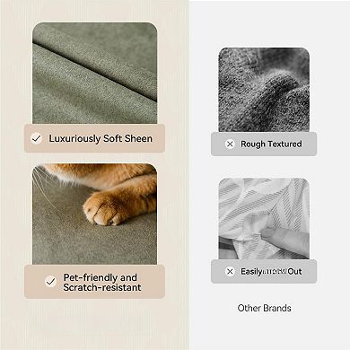 4 Pack Waterproof Stain Resistant Pet Friendly Outdoor Pillow Covers