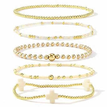 Stackable Cross Bracelets