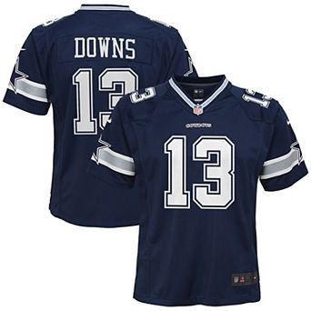 Youth Nike Caleb Downs Navy Dallas Cowboys Team Game Jersey