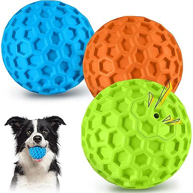 Squeaky Chew Dog Ball