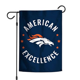"WinCraft Denver Broncos 12"" x 18"" Double-Sided America 250 Garden Flag"