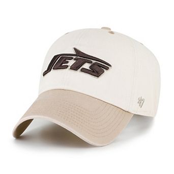 Men's '47 Natural/Tan New York Jets Neutral Terrain Clean Up Adjustable Hat