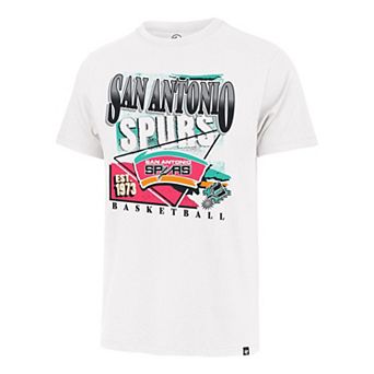 Men's '47 White San Antonio Spurs Regional Franklin T-Shirt