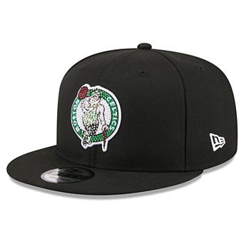 Men's New Era Black Boston Celtics 2026 NBA Draft Crystal 9FIFTY Snapback Hat